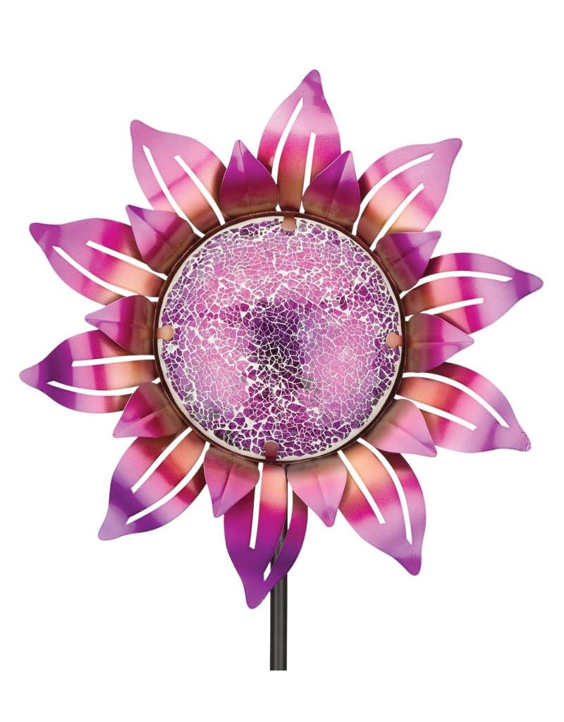 Mosaic Purple Flower