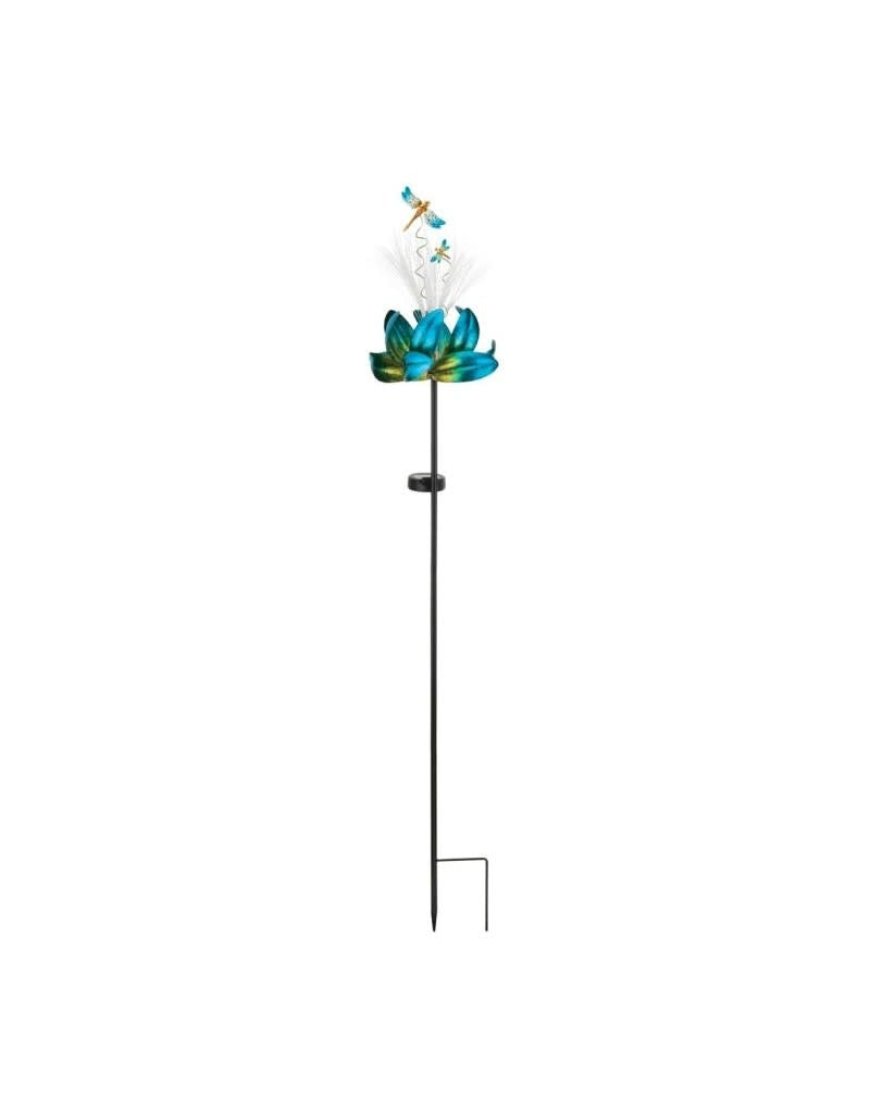 Sparkle Solar Spinner - Blue Dragonfly