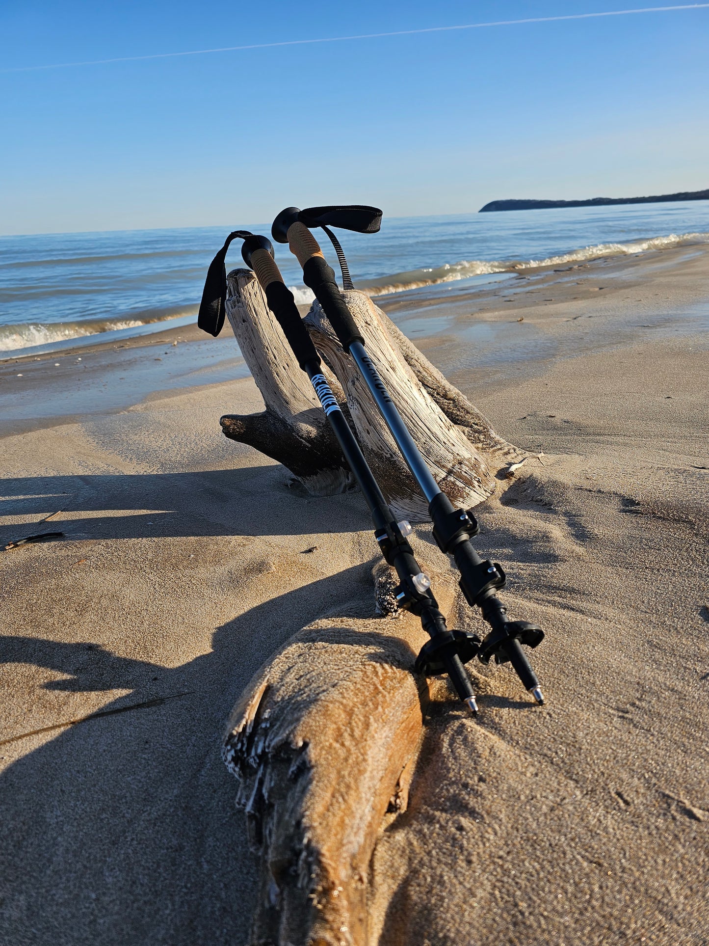 Beachcomber™ Stick – 3-in-1 Trekking Pole, Walking Stick, and Sand Scoop