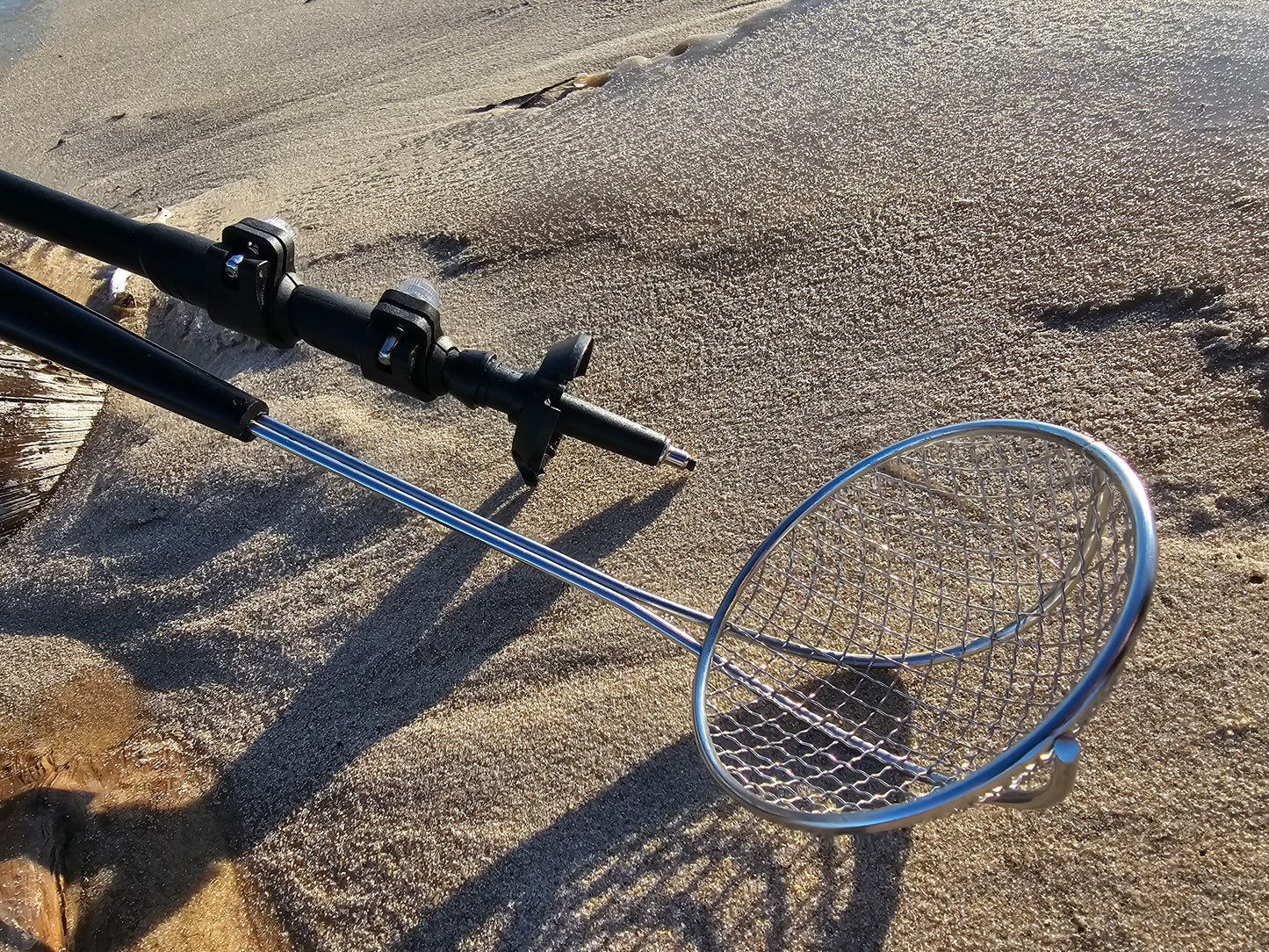 Beachcomber™ Stick – 3-in-1 Trekking Pole, Walking Stick, and Sand Scoop