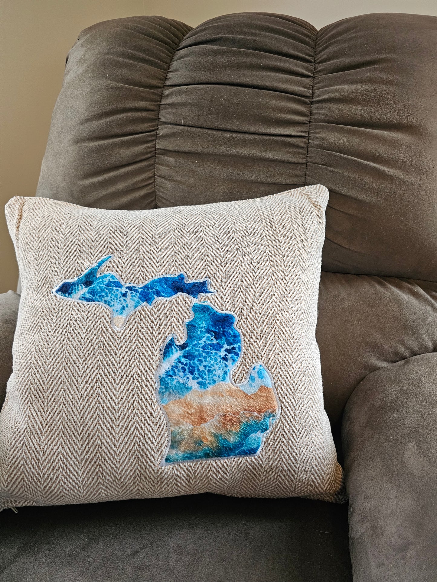 Chevron Knit Pillows