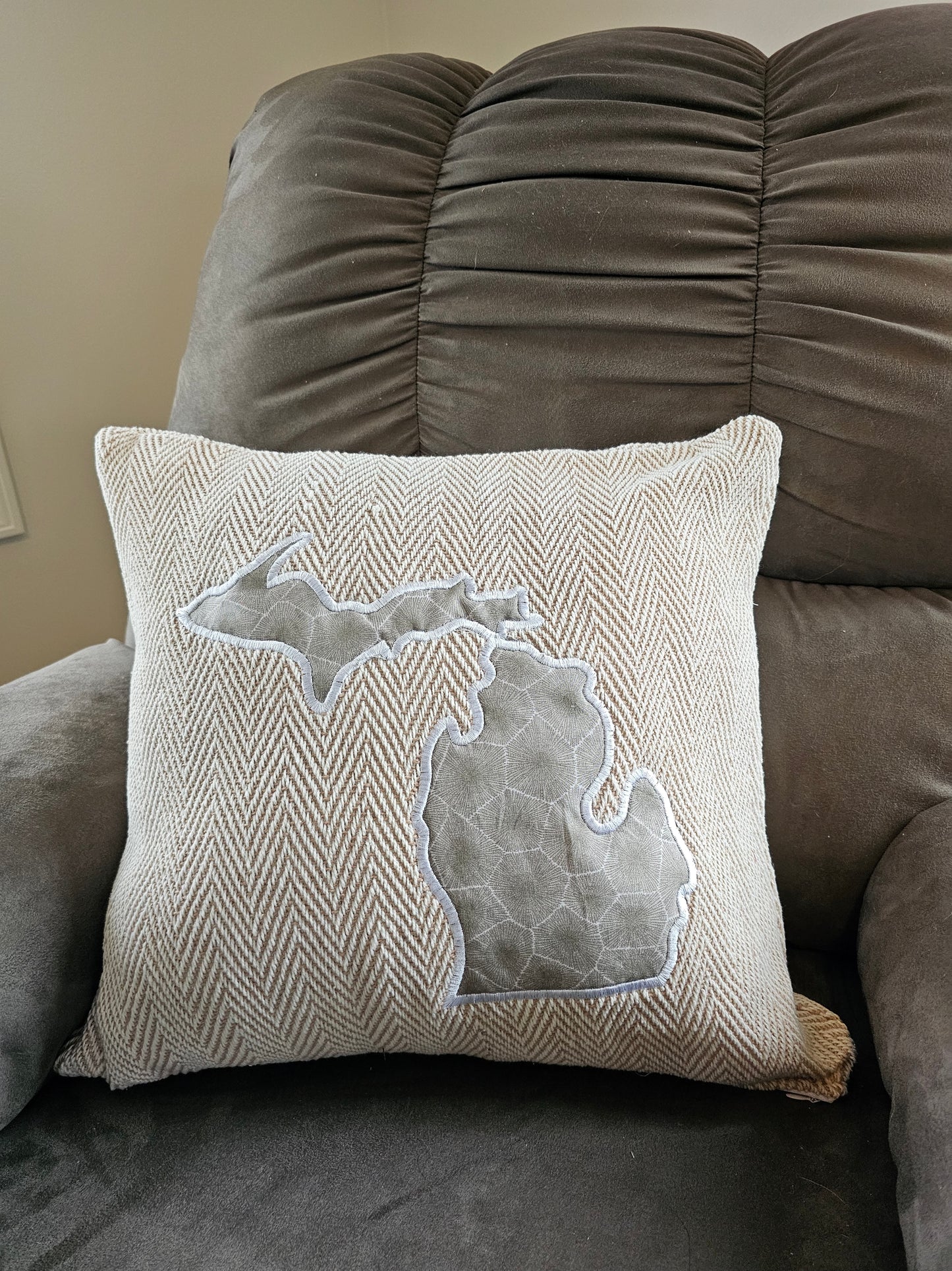 Chevron Knit Pillows