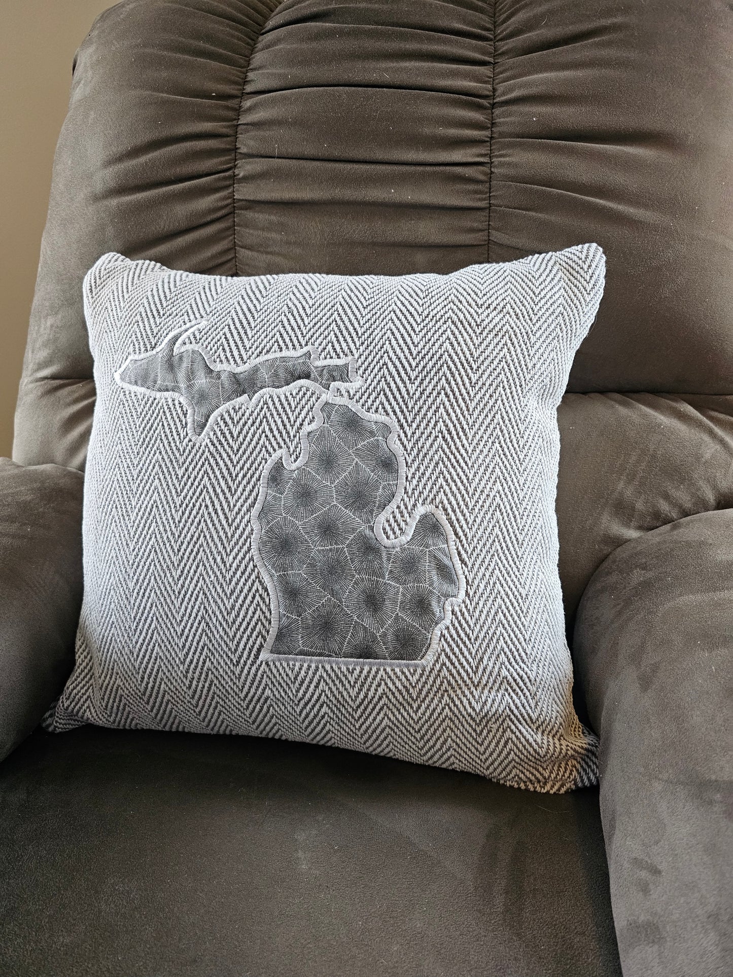 Chevron Knit Pillows