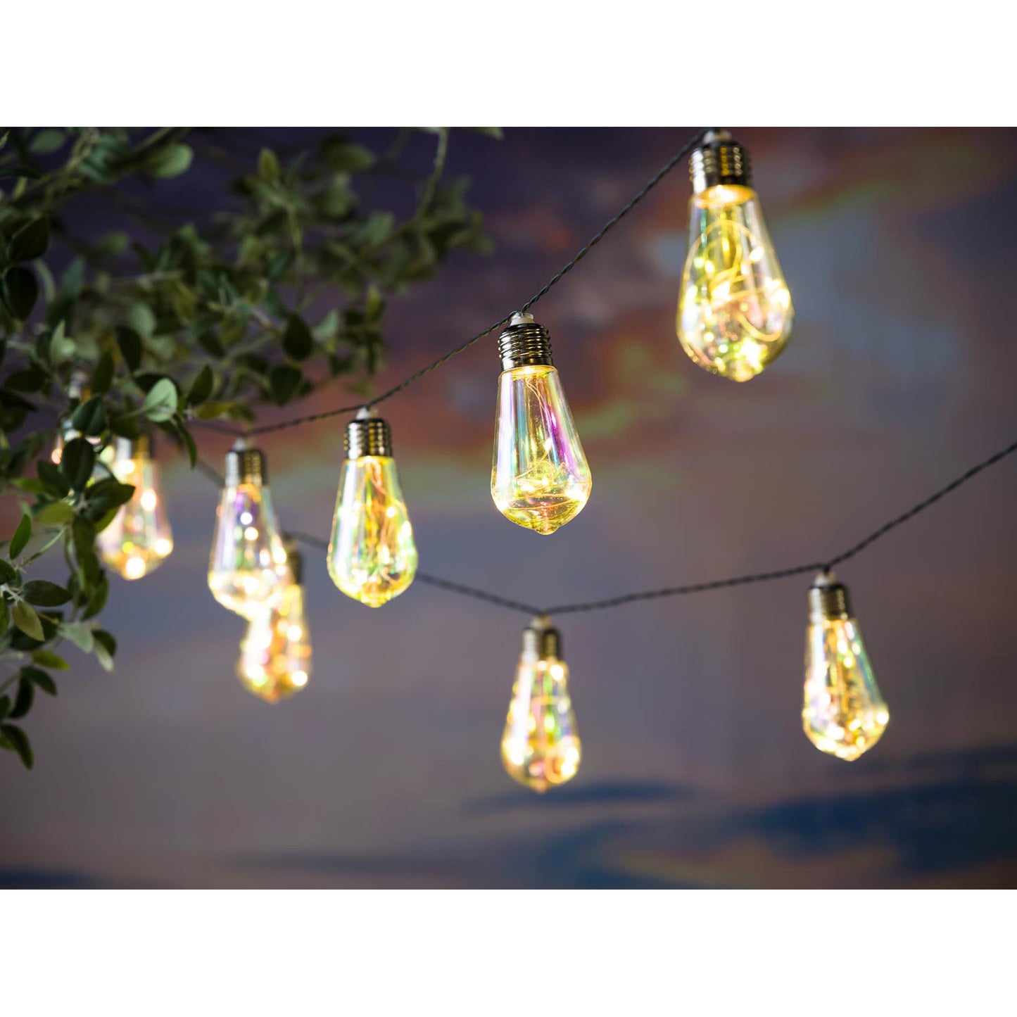 Solar String Lights - 74 Inches/10 Lights