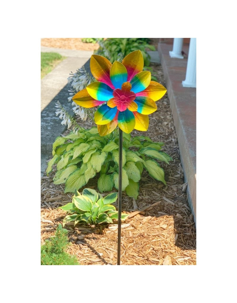hanging plant spinner Double Flower Spinner PBY