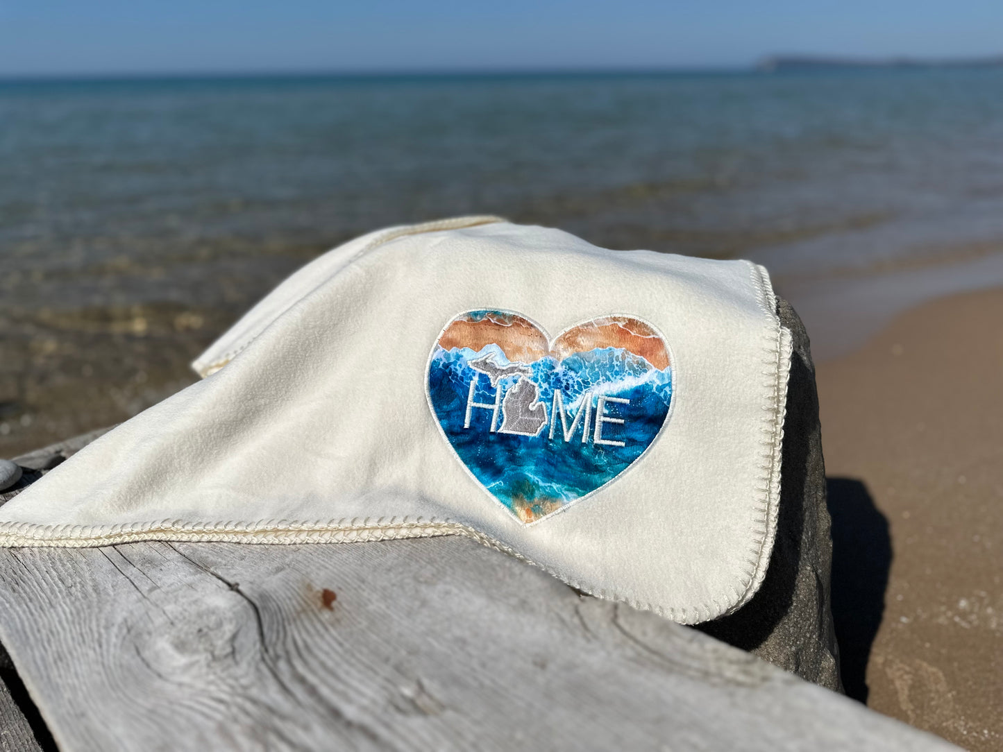 Michigan Heart Blanket