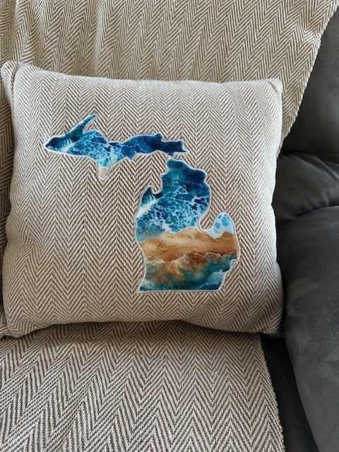 Chevron Knit Pillows