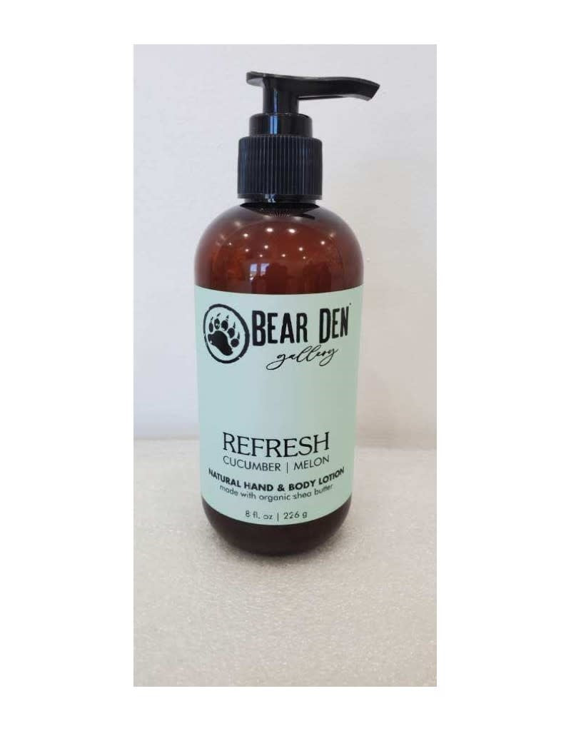 Natural Hand & Body Lotion - REFRESH Cucumber & Melon