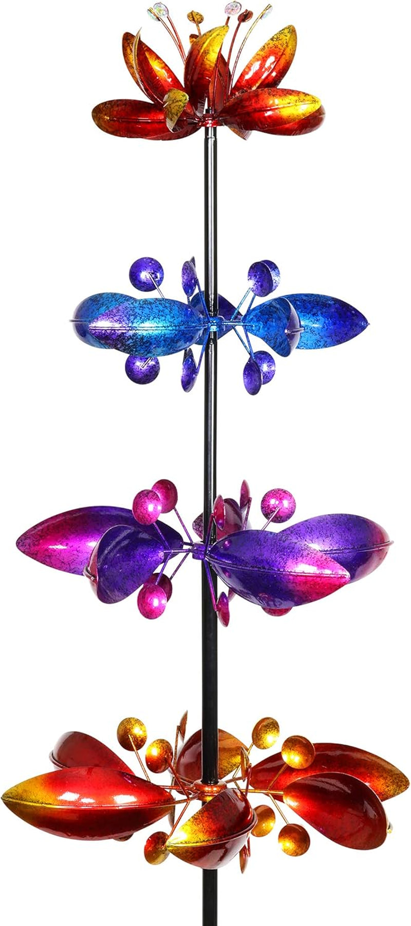 72" Vertical Lotus Wind Spinner