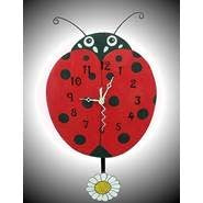 Ladybug Clock
