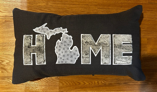 Lumbar Pillow - Fur/Petoskey