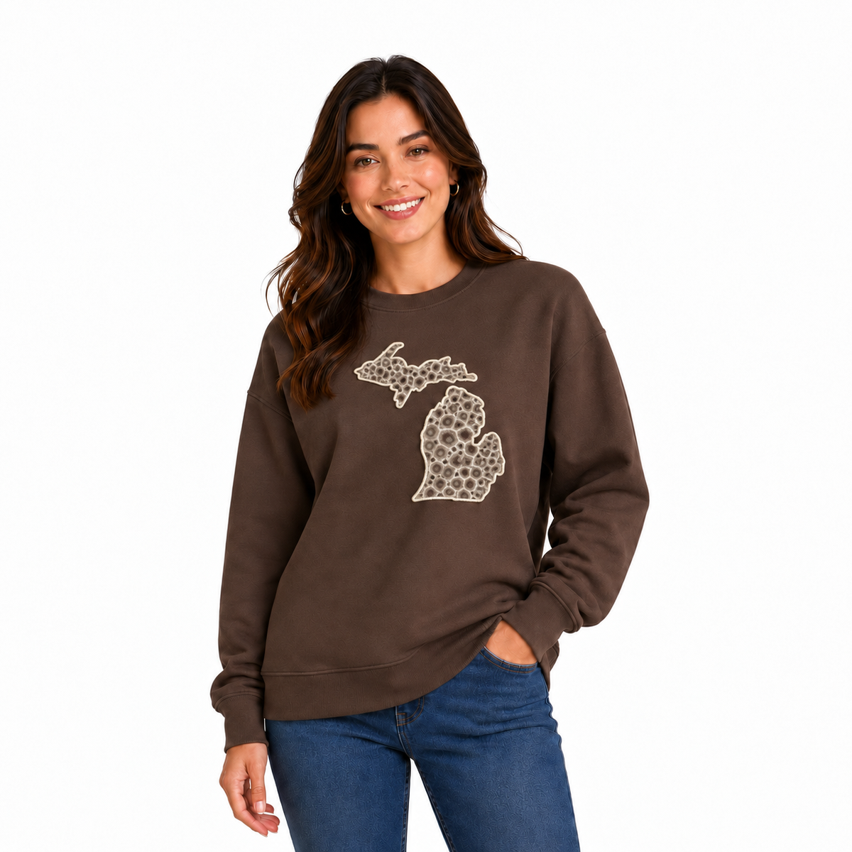 ’Toskey™ Petoskey Appliqué Crewneck