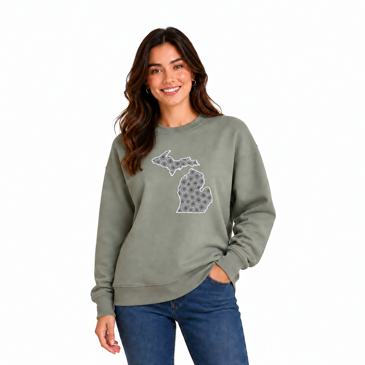 ’Toskey™ Petoskey Appliqué Crewneck