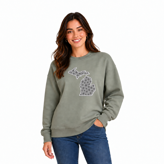 ’Toskey™ Petoskey Appliqué Crewneck