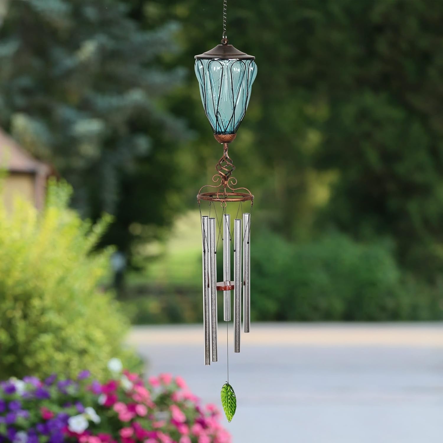 Solar Lantern Wind Chimes